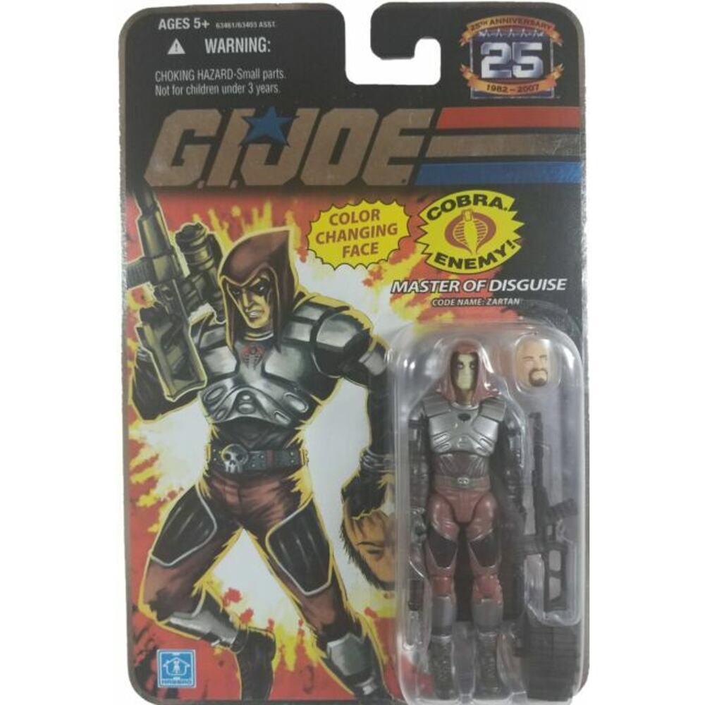 Hasbro G.I. Joe: 25th Anniversary Zartan 1:18 Scale Action Figure - 63461